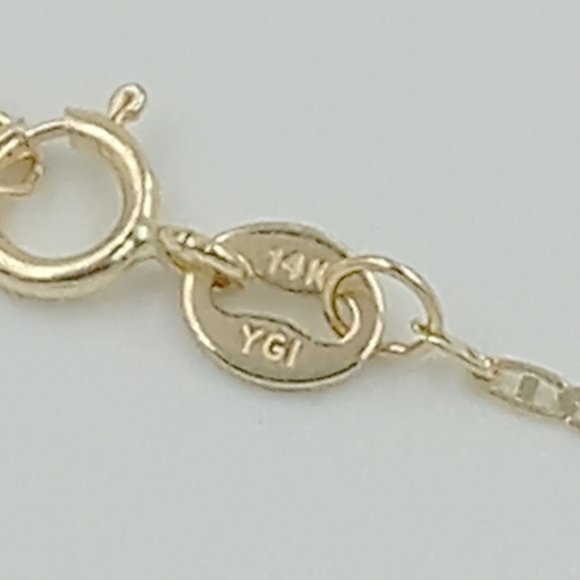 Vintage 14K YG Engravable Disc Charm - Picture 10 of 15